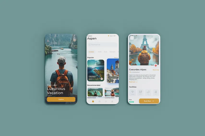 Travel Booking Mobile App