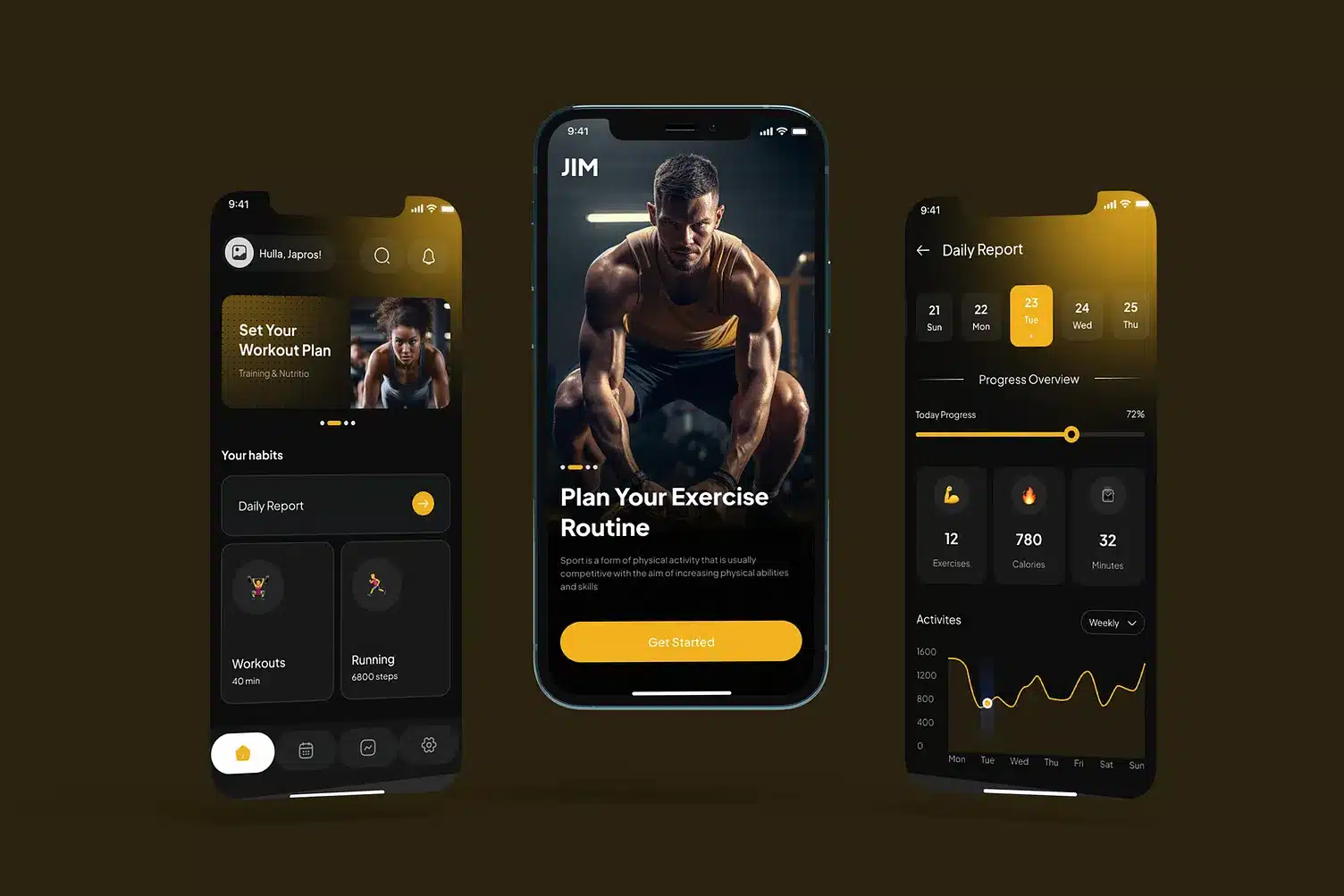 Fitness Mobile App
